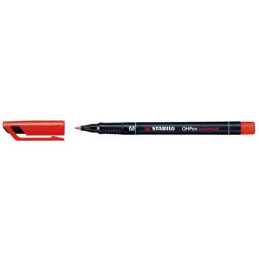 Marker OHP Stabilo M rossi