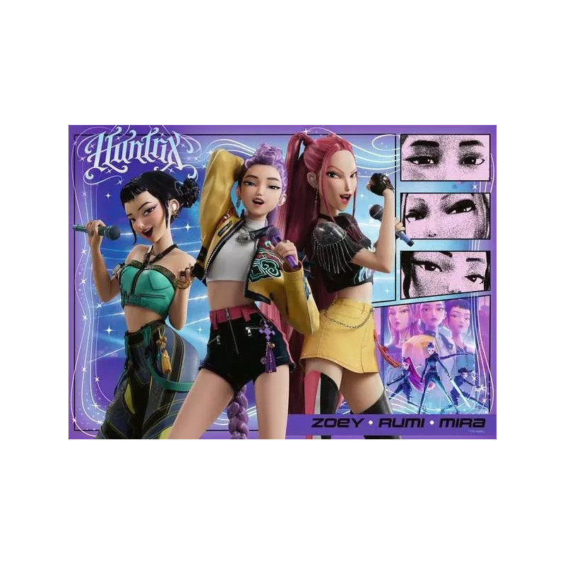 KPop Demon Hunters. Puzzle 100xxl