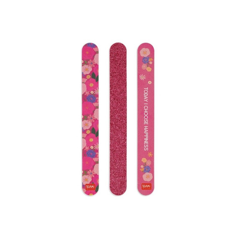 SET DI 3 LIME PER UNGHIE – NAILS BEFORE MALES – FLOWERS - LEGAMI