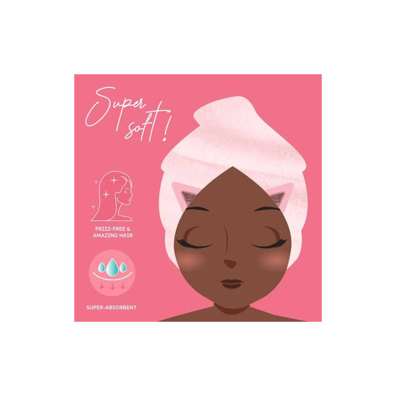 Turbante per capelli Love my hair - kitty Legami