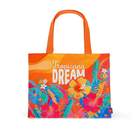 Borsa da spiaggia BEACH BAG - TROPICANA DREAM - Legami