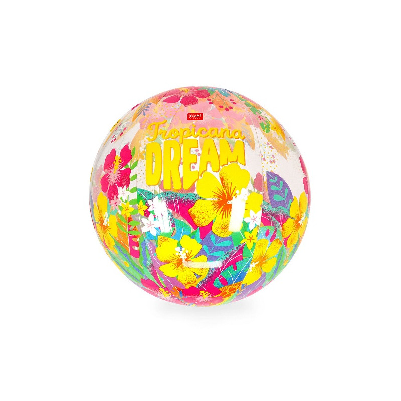 Palla da Spiaggia Gonfiabile Tropicana Dream - Glitter Beach Ball - Legami