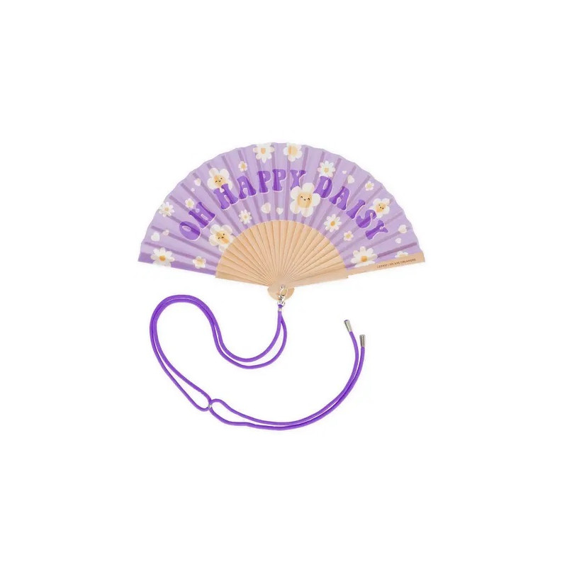 Ventaglio Folding Paper Fan Che Calor - Daisy - Legami