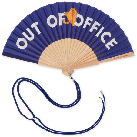 Ventaglio Folding Paper Fan Che Calor - Out of Office - Legami