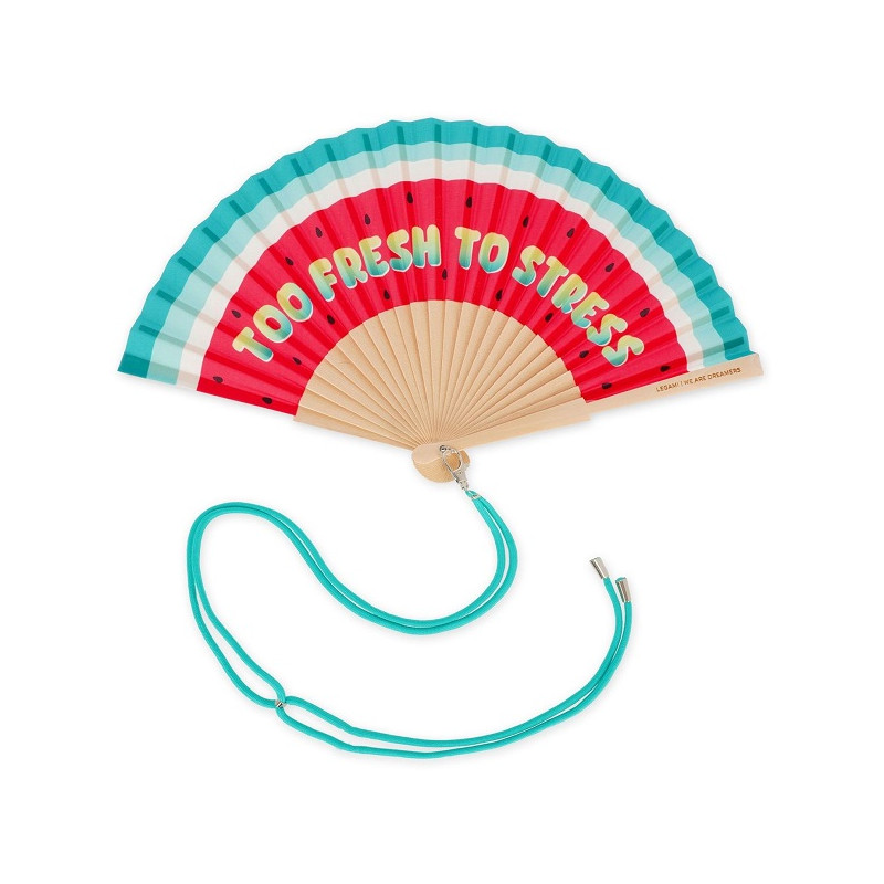 Ventaglio Folding Paper Fan Che Calor - Watermelon - Legami
