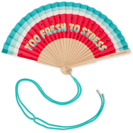 Ventaglio Folding Paper Fan Che Calor - Watermelon - Legami