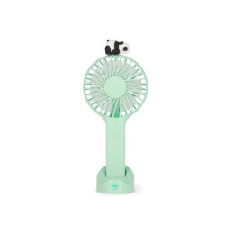 VENTILATORE PORTATILE RICARICABILE CON BASE LEGAMI PANDA
