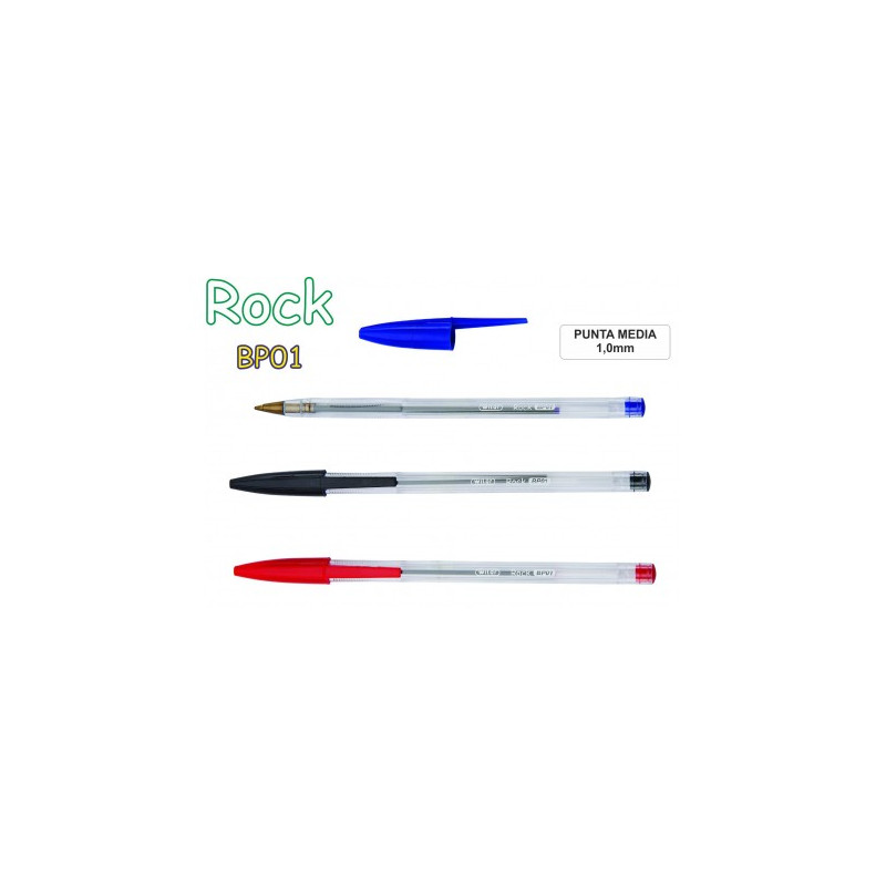 Penne a sfera blu 50pz