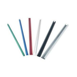 Dorsi rilega fogli mm.8 nero 100pz