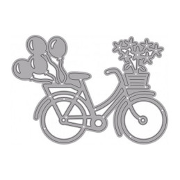 Fustella sottile BICICLETTA. Utilizzabili con ROSA80 - VIOLA80.