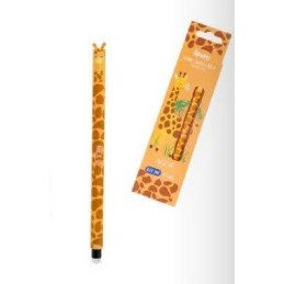 Penna Eraser neck up ink blu