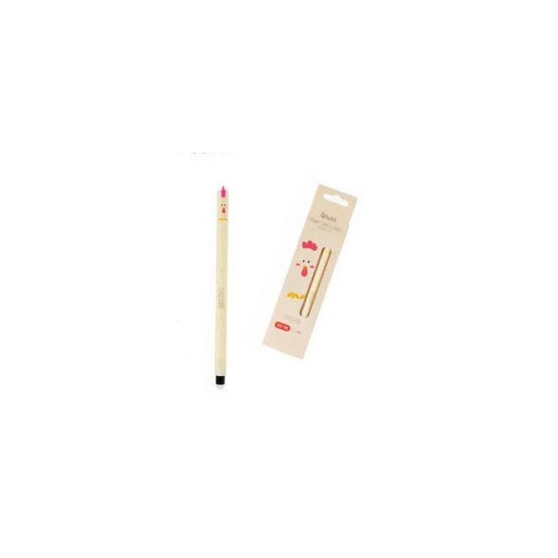 Penna Eraser Queen coccodè ink red