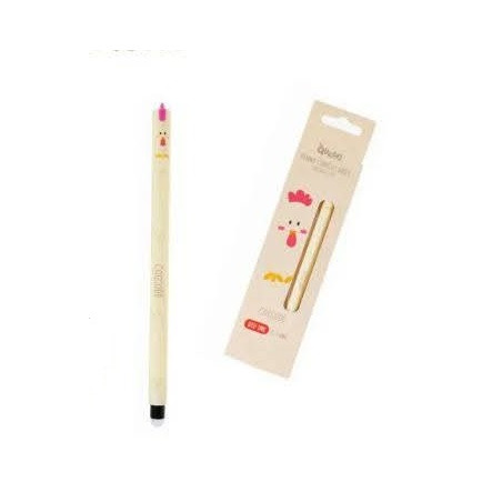 Penna Eraser Queen coccodè ink red