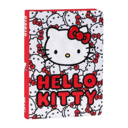 SUPERDIARIO STD DATATO PATCH ALLOVER HELLO KITTY