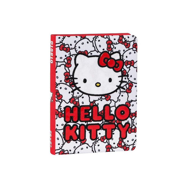 SUPERDIARIO STD DATATO PATCH ALLOVER HELLO KITTY