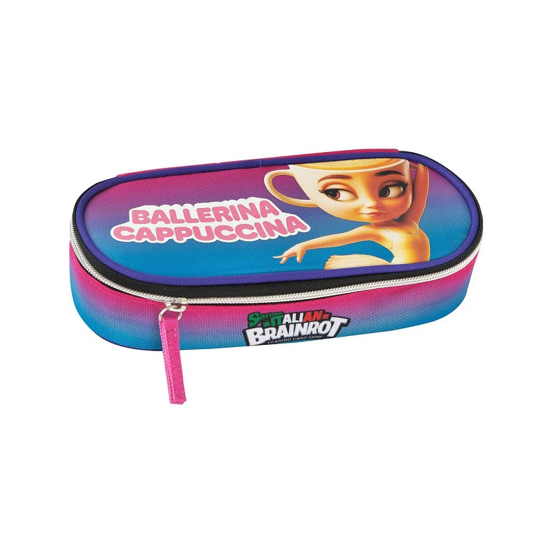Astuccio ovale Skifidol Italian Brainrot Ballerina Cappuccina