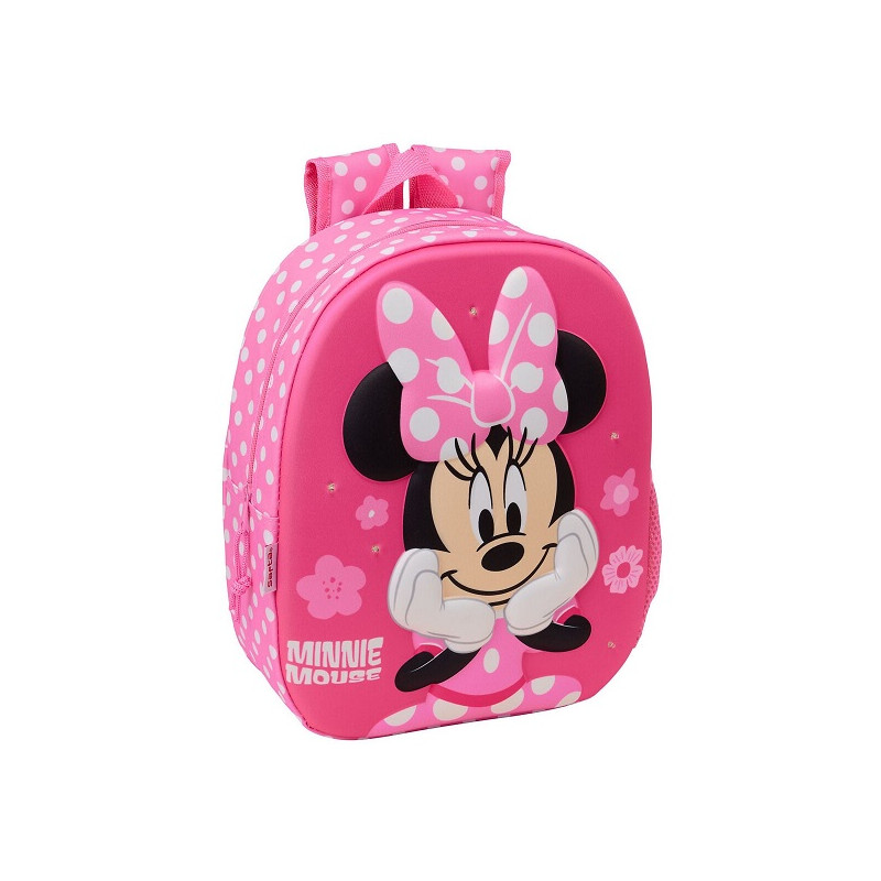 Zainetto Asilo Led 3d Minnie 30CM