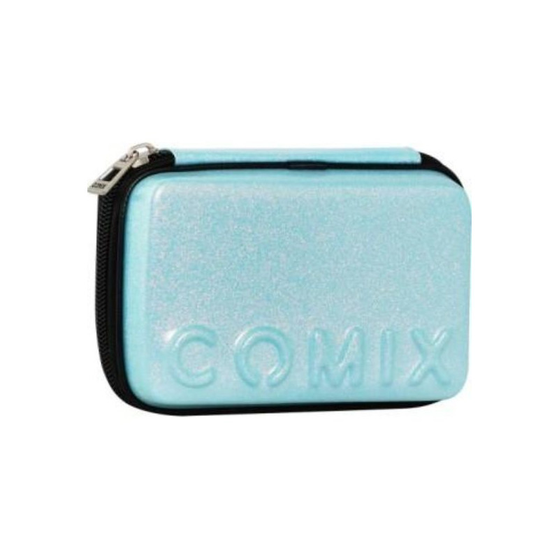 Astuccio completo 1 ZIP COMIX AZZURRO GLITTER