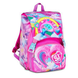 Zaino sdoppiabile big Seven SJ gang joyful pins girl