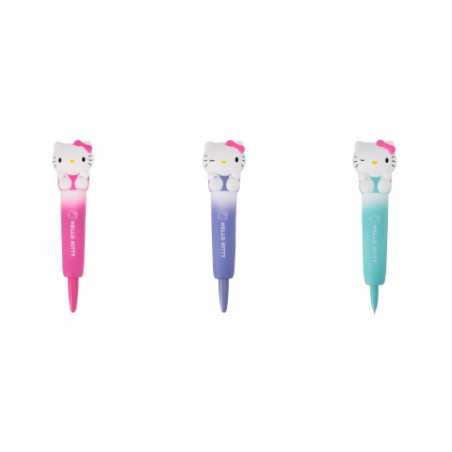 Penna SQUISHY a scatto Hello Kitty ink blu