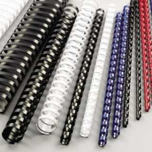 Anelli in plastica 19mm bianco 100pz