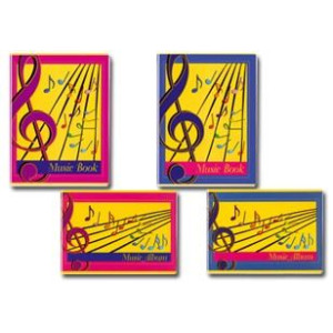 Album quaderno musica 17X24 8fg