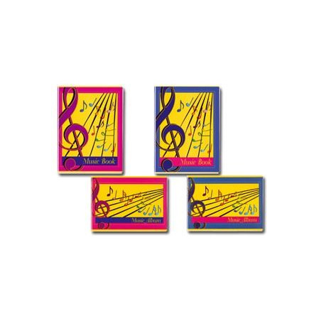 Album quaderno musica 17X24 8fg