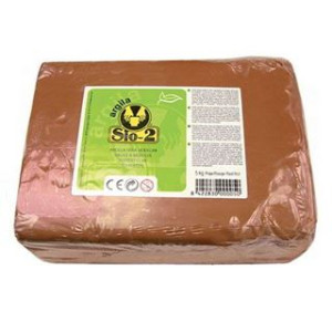 Argilla rossa in panetti da cuocere 1,5kg