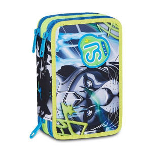 Astuccio completo 3 zip Seven sj gang Glace Panther Boy 45 Pezzi