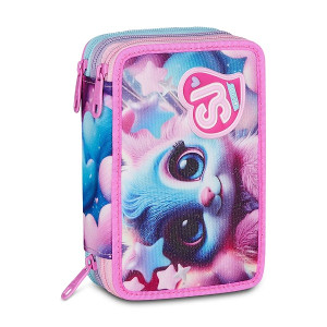 Astuccio completo 3 zip Seven sj gang Magical Fantasy Girl 45 Pezzi