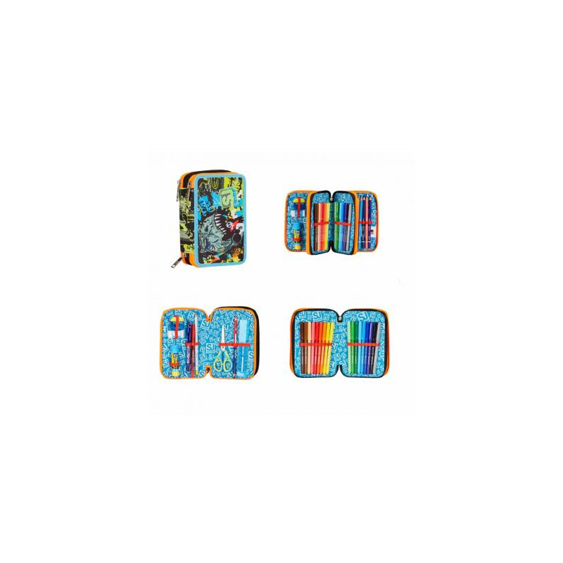Astuccio completo 3 zip Seven SJ GANG rexme
