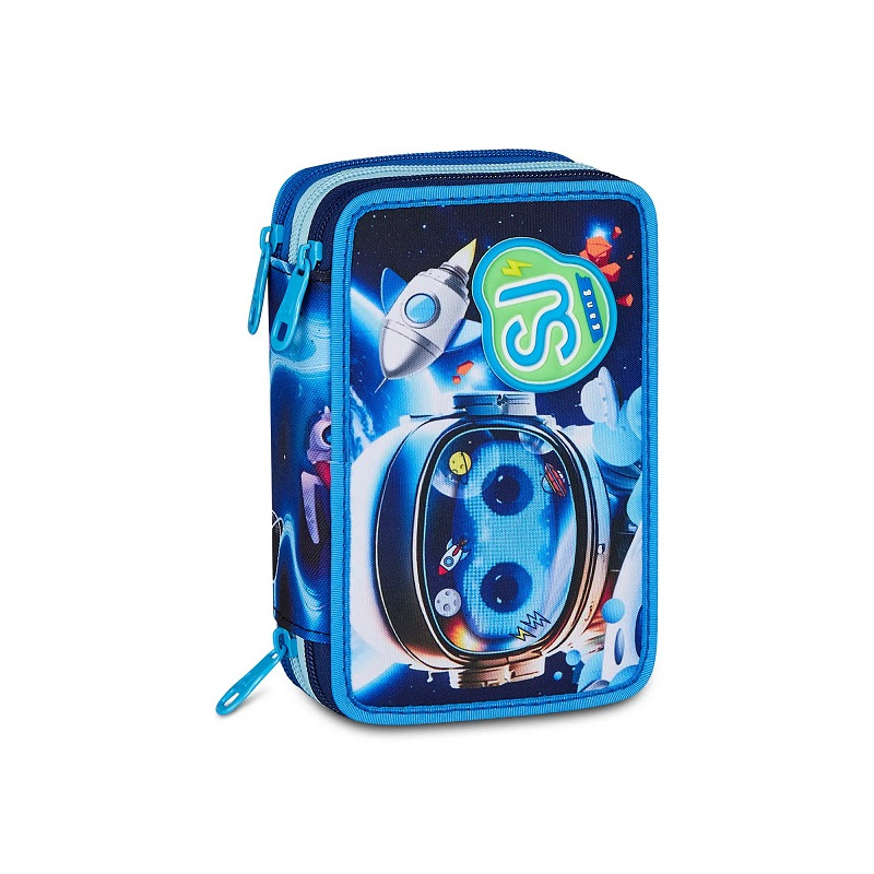 Astuccio completo 3 zip Seven sj gang Space Led Boy 3 Zip 45 Pezzi