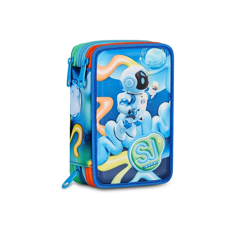 Astuccio completo 3 zip Seven sj gang space ride