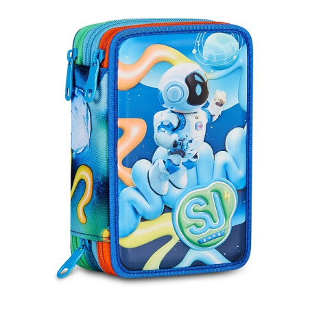 Astuccio completo 3 zip Seven sj gang space ride