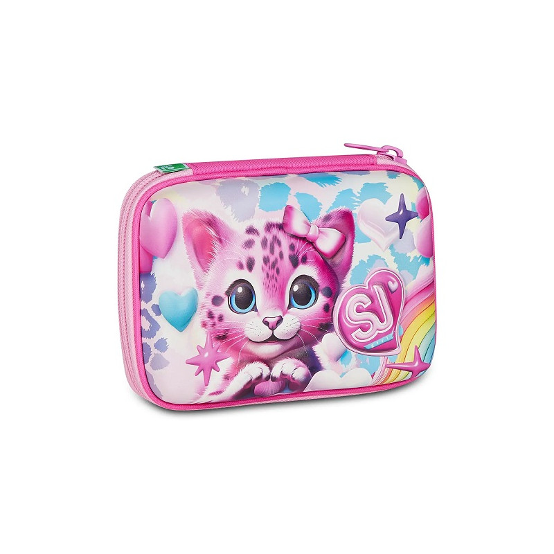 Astuccio completo 3 zip Seven sj gang Speed Pad+3D Heart Buddy Girl 45 Pezzi