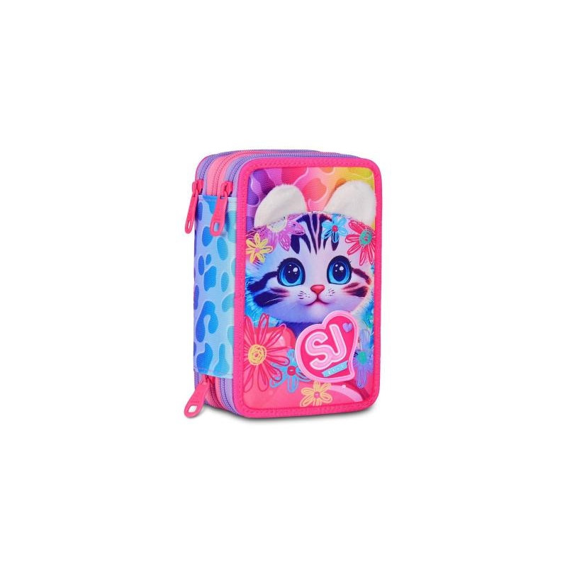 ASTUCCIO completo 3 ZIP SJ GANG GIRL CAT&AIR Seven