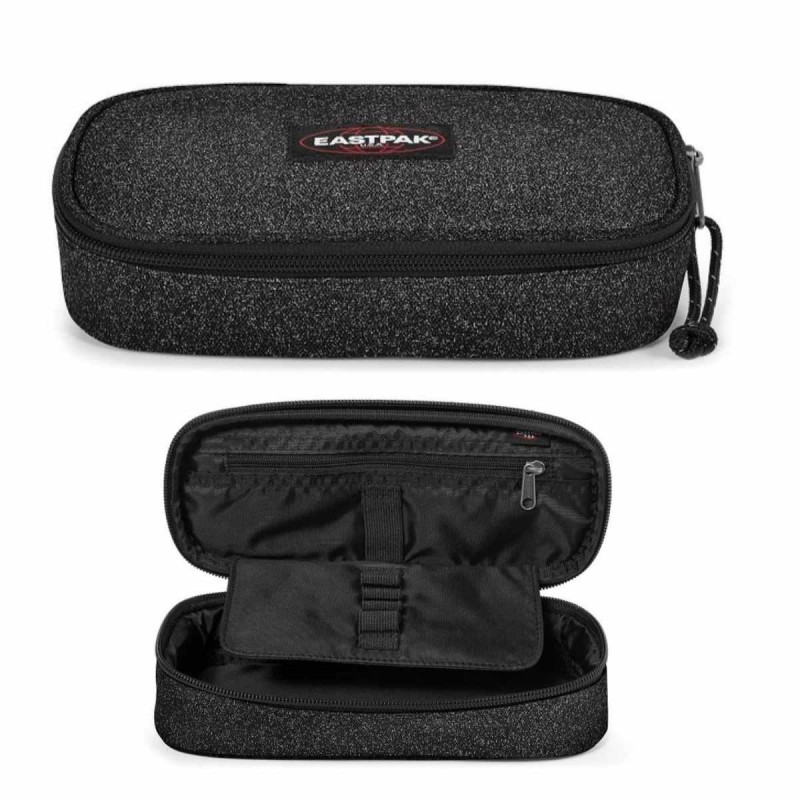 Astuccio organizzato Eastpak Benchmark Single Spark glitter BLACK A EASTPAK