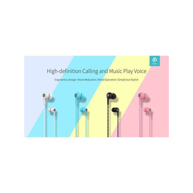Auricolari DEVIA HI-FI white