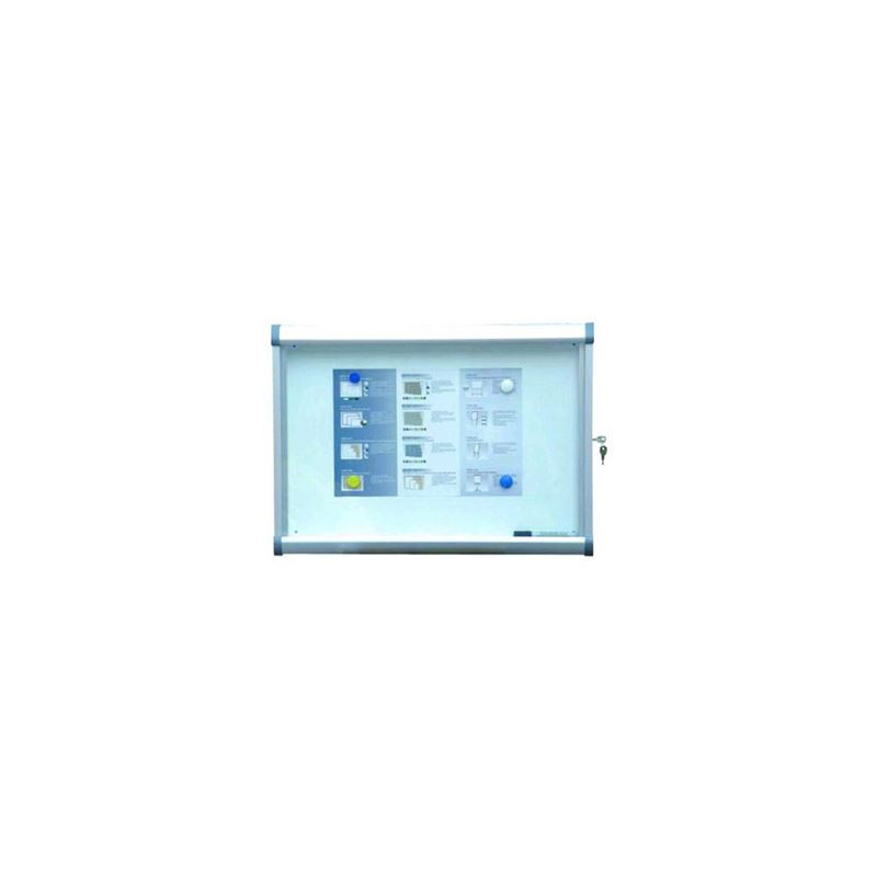 Bacheca da interno 70x92 anta battente (9 A4)