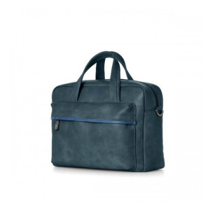 Borsa 2 manici in ecopelle Blue Gates In Tempo blu
