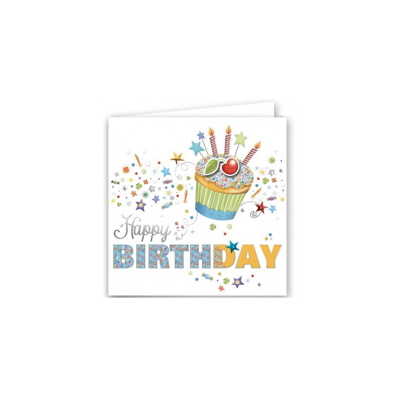 Biglietti auguri compleanno quadrato