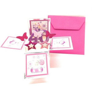 Biglietti auguri Happy box 40 anni femminile