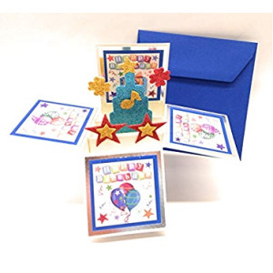 Biglietti auguri Happy box compleanno femminile