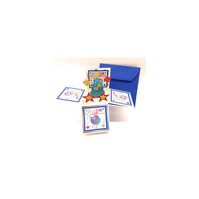 Biglietti auguri Happy box compleanno maschile