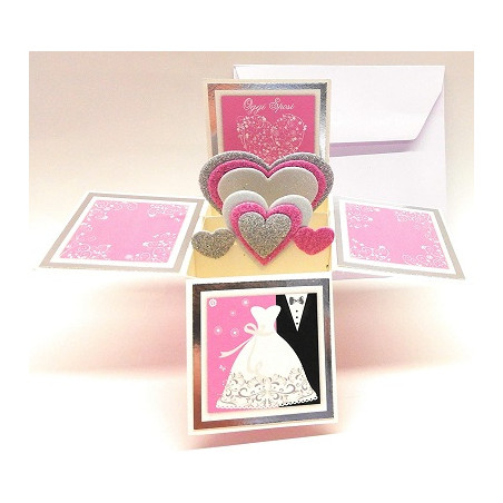Biglietti auguri Happy box Matrimonio