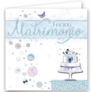 Biglietti auguri Matrimonio quadrati