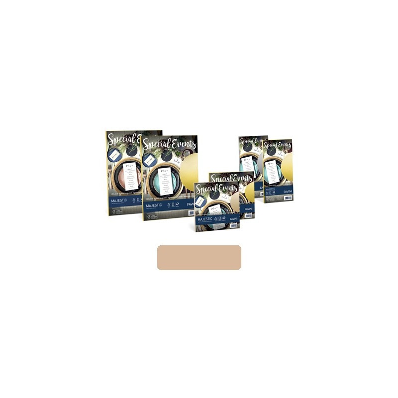 Biglietti e buste 9x14 special events sabbia 5+5pz