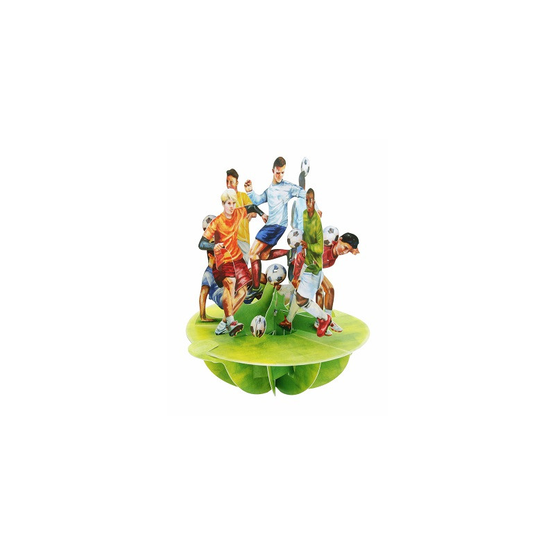 Biglietto auguri Santoro 3D Calcio