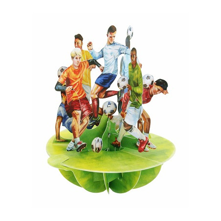 Biglietto auguri Santoro 3D Calcio