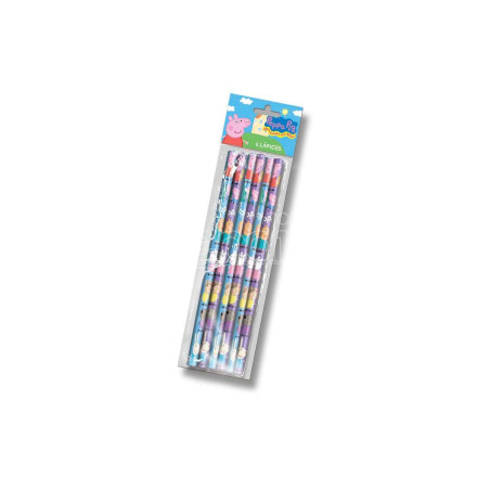 Blister 6 matite Peppa Pig